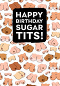 Greetings Card A5 | Sugar Tits