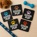 Good Pup Paw | Kink Fetish Coasters | Pup Play