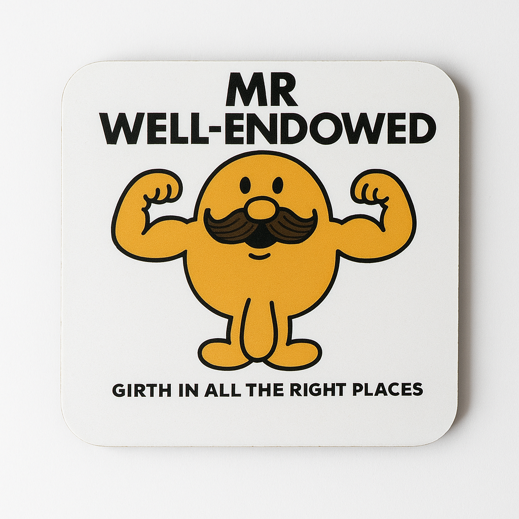 Cheeky Coasters | Mr Well-Endowed
