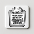 Lose Weight Easily | Mischievous Magnet | 5cm x 5cm