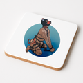 Bound Pup | Kink Fetish Coasters | Pupplay