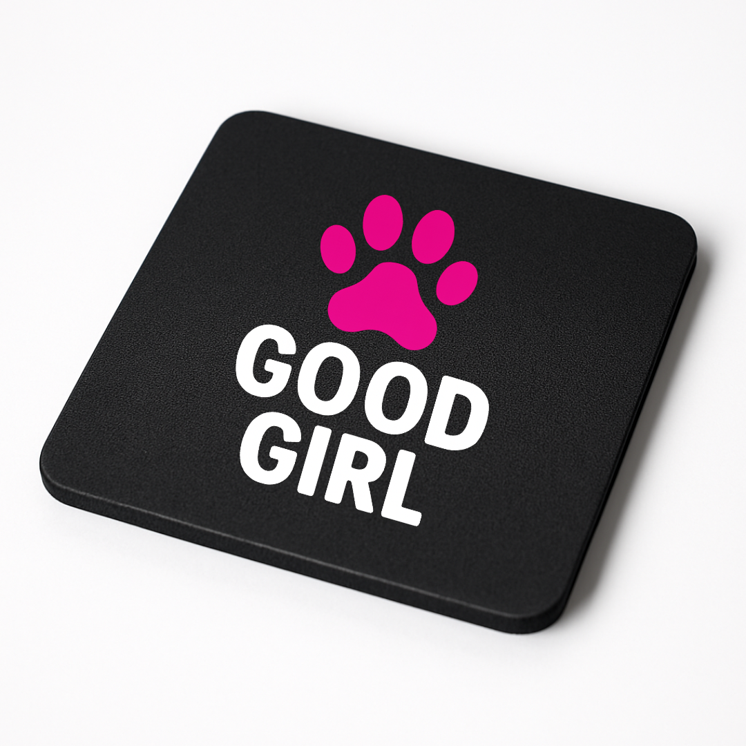Good Girl Paw | Kink Fetish Coasters | Pup Play