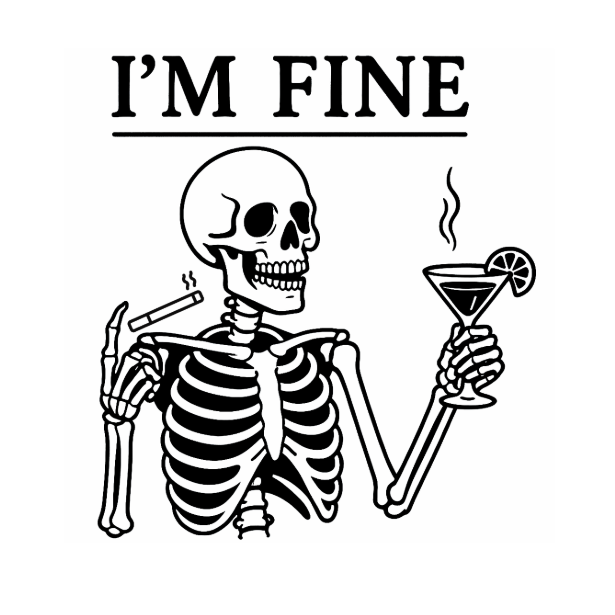 Cheeky Coasters | I'M FINE