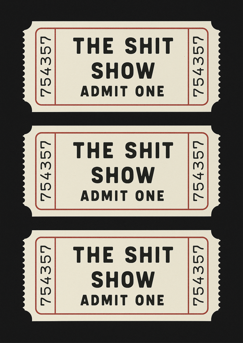 The Shit Show | Problematic Prints