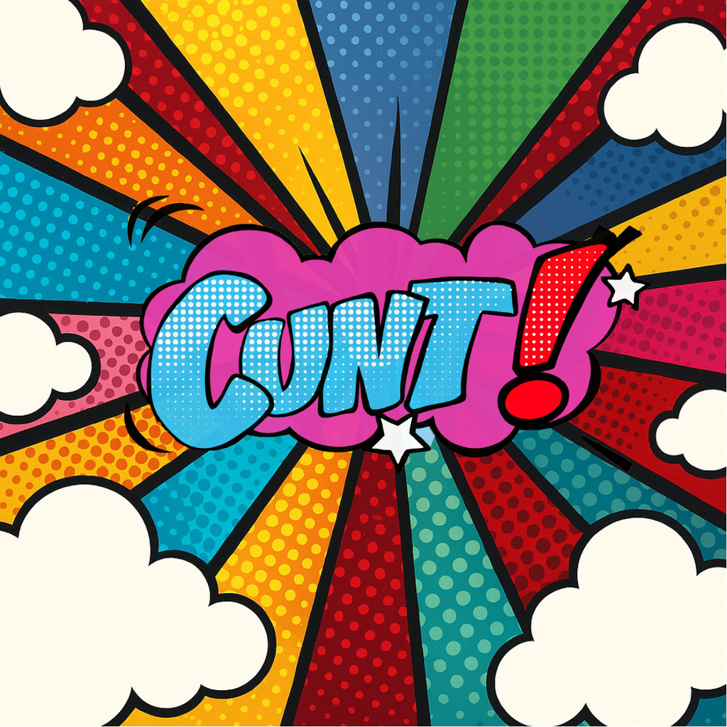 Cheeky Coasters | Cunt (Pop Art)
