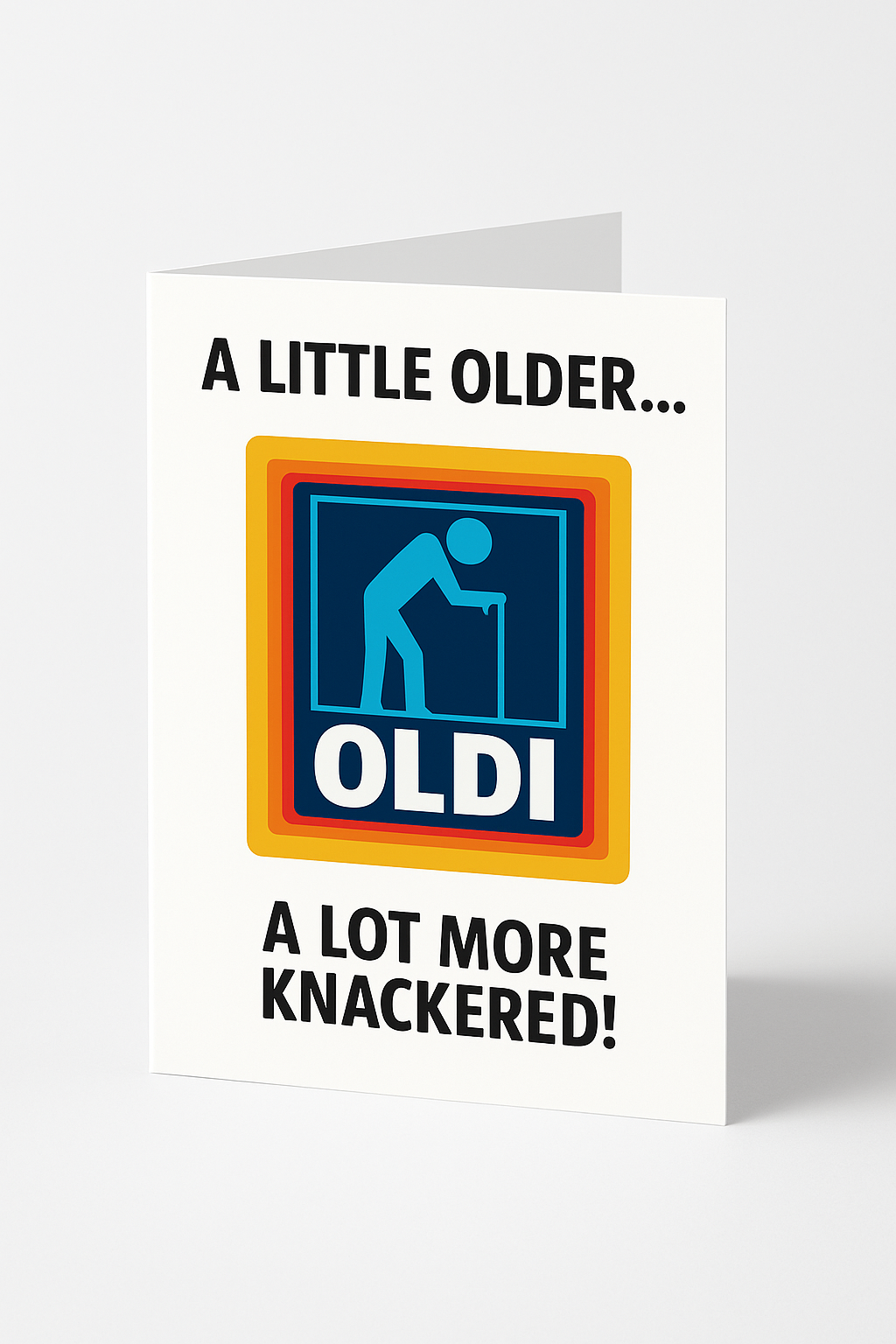 Greetings Card A5 | Oldie