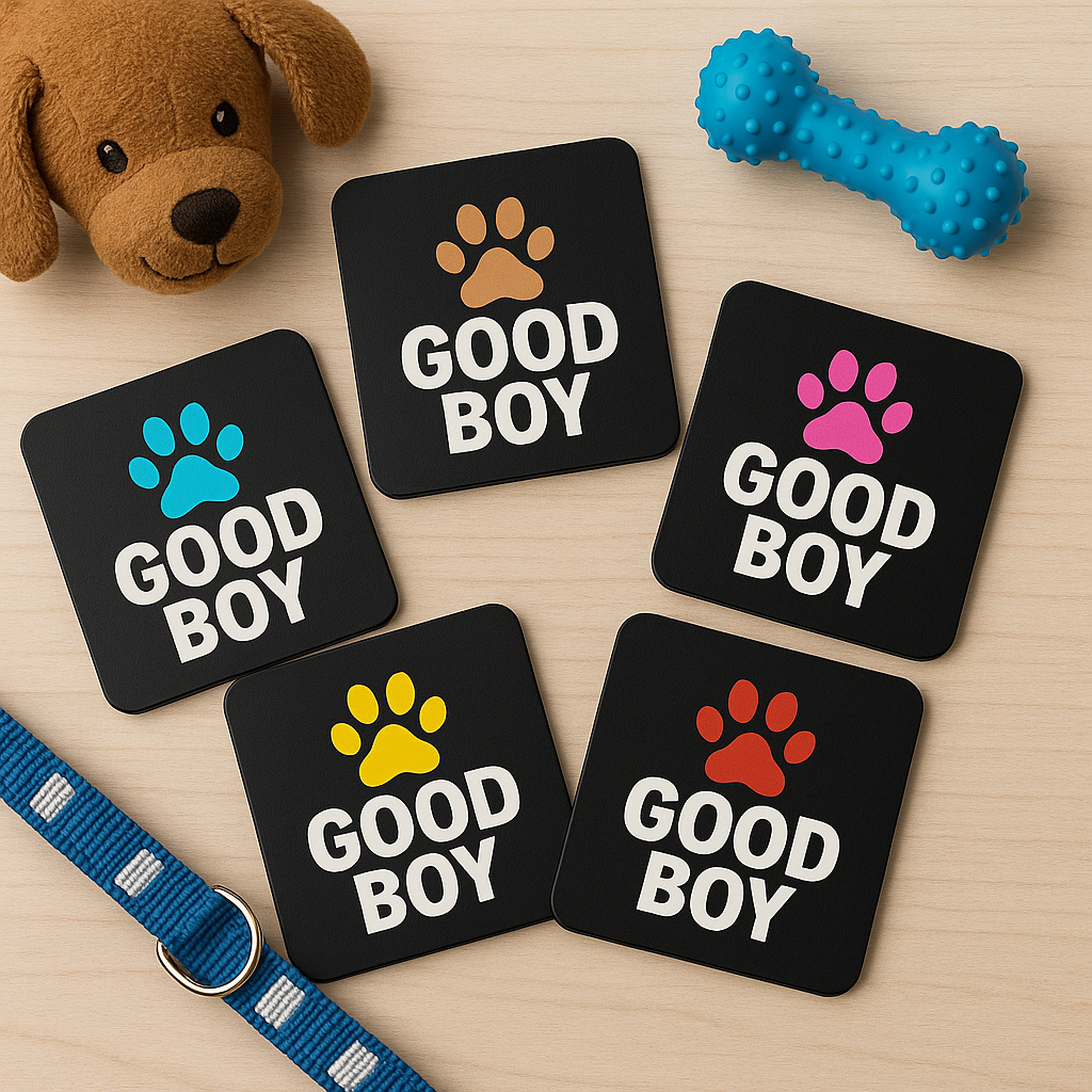 Good Boy Paw | Kink Fetish Coasters | Pup Play