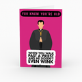 Greetings Card A5 | Priest