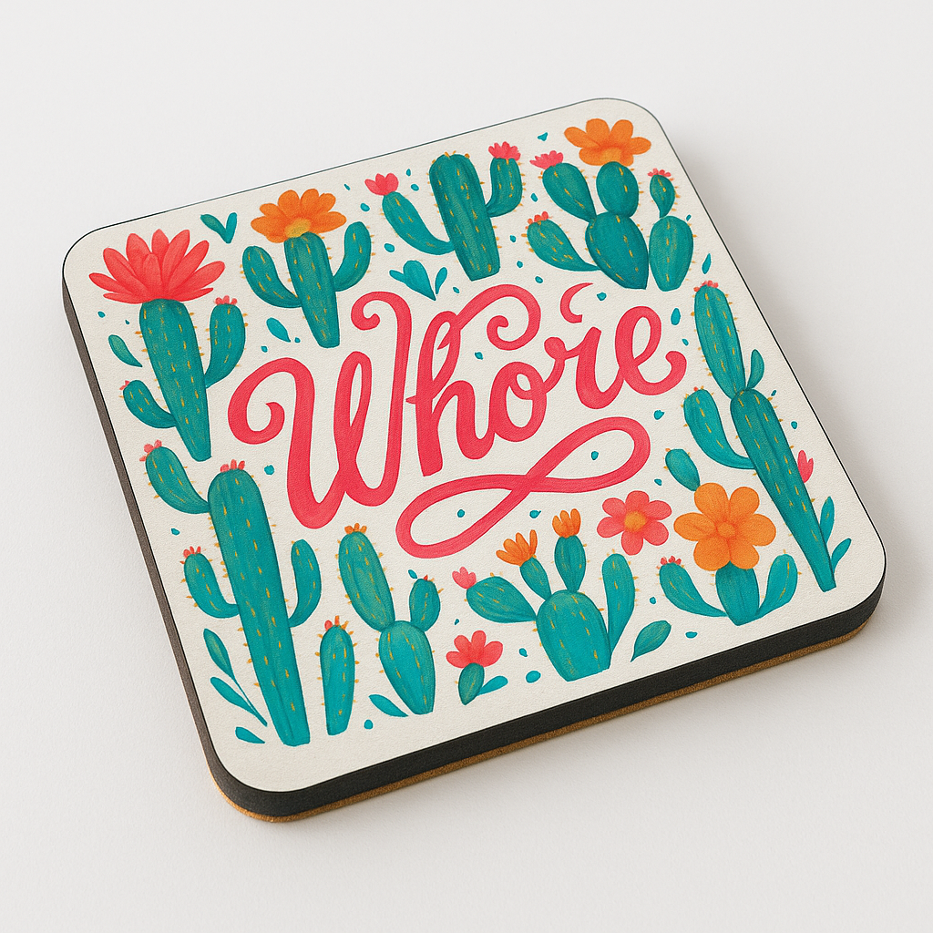 Cheeky Coasters | Whore