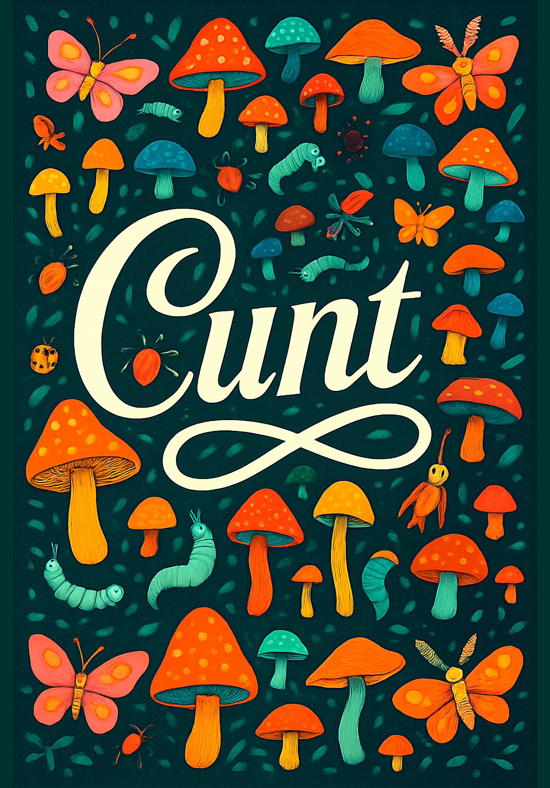 Greetings Card A5 | Cunt