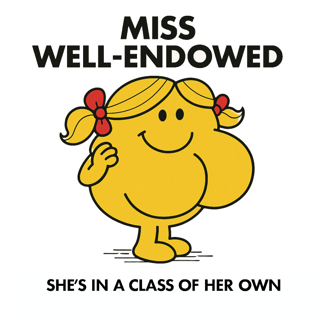Cheeky Coasters | Miss Well-Endowed