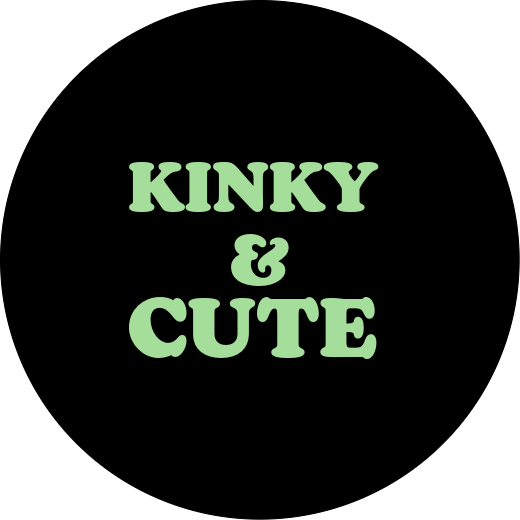 Kinky & cute   | Badge | 32mm
