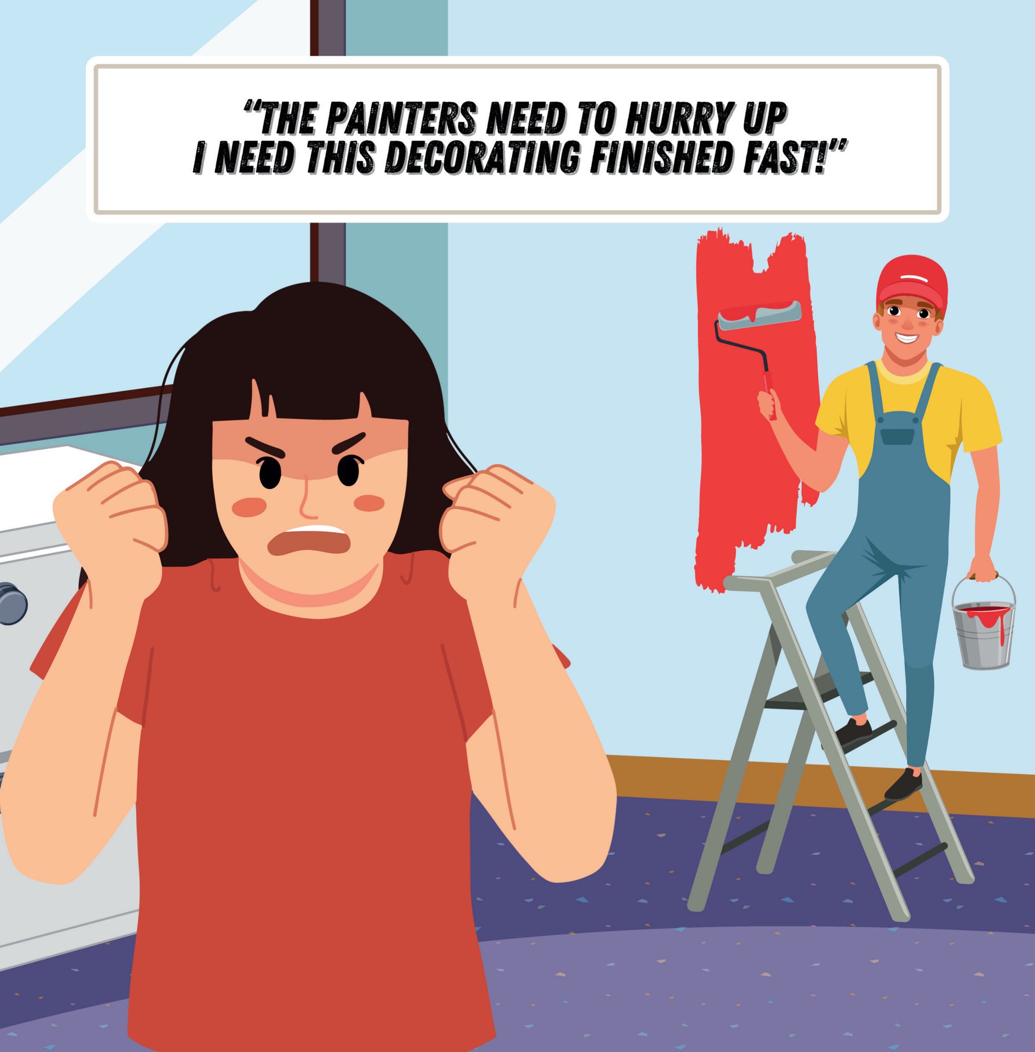 I've Got The Painters In