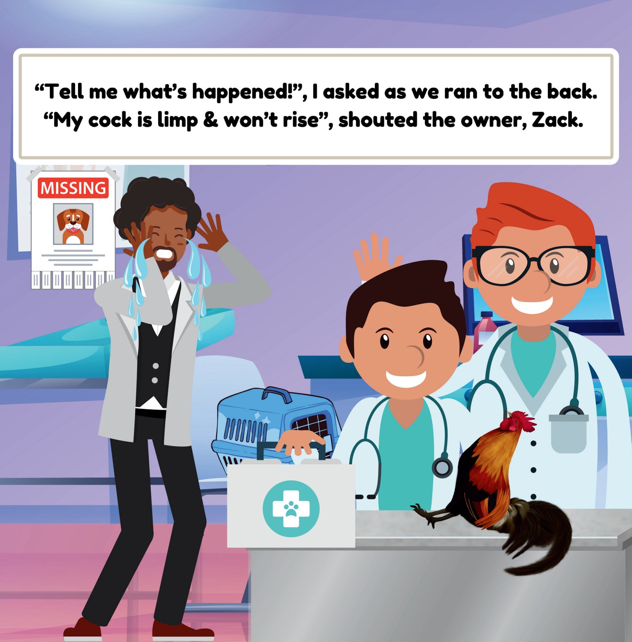 Jake's Wiener Has Lice!: A Day In The Life Of A Vet