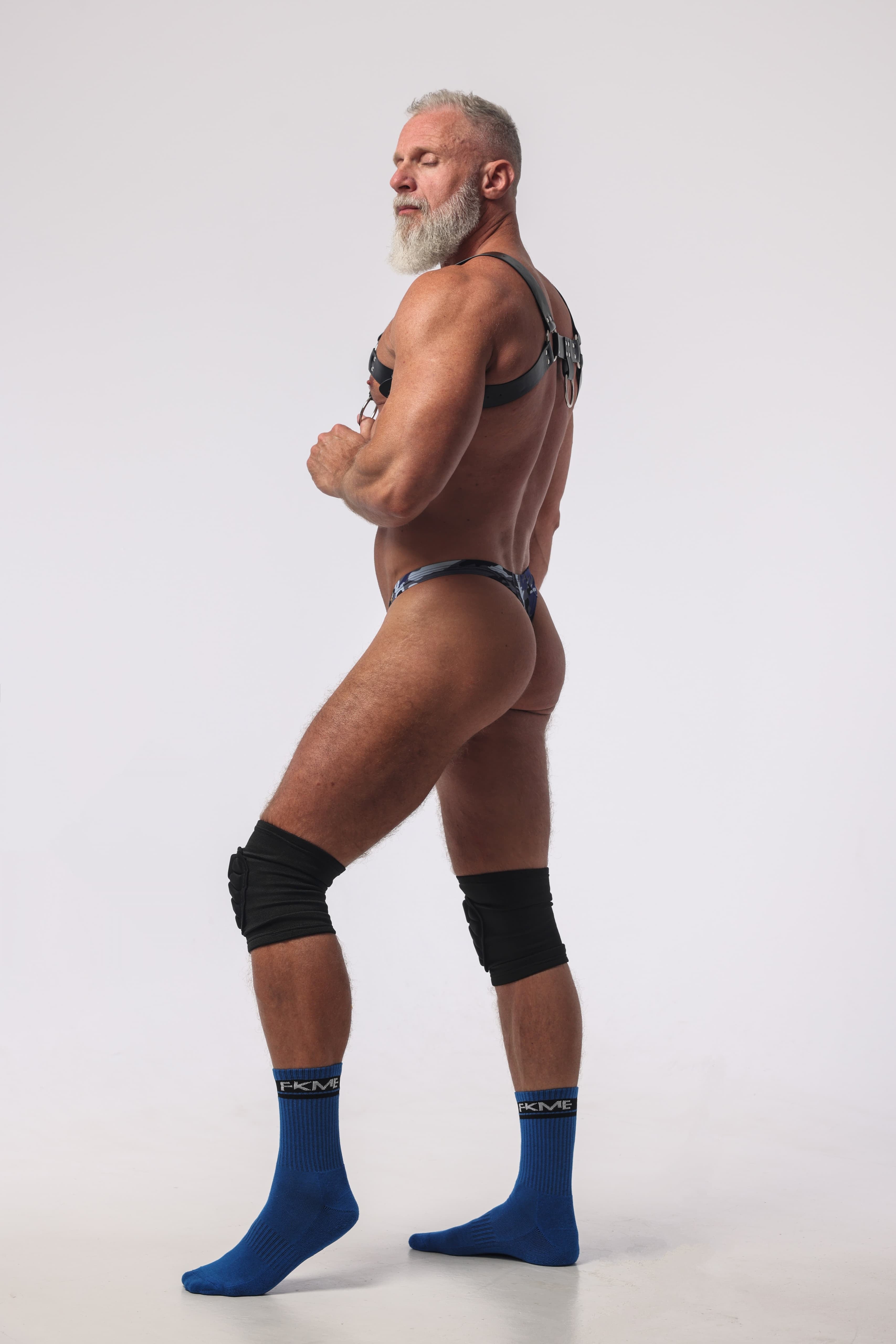 Camo Thong Blue