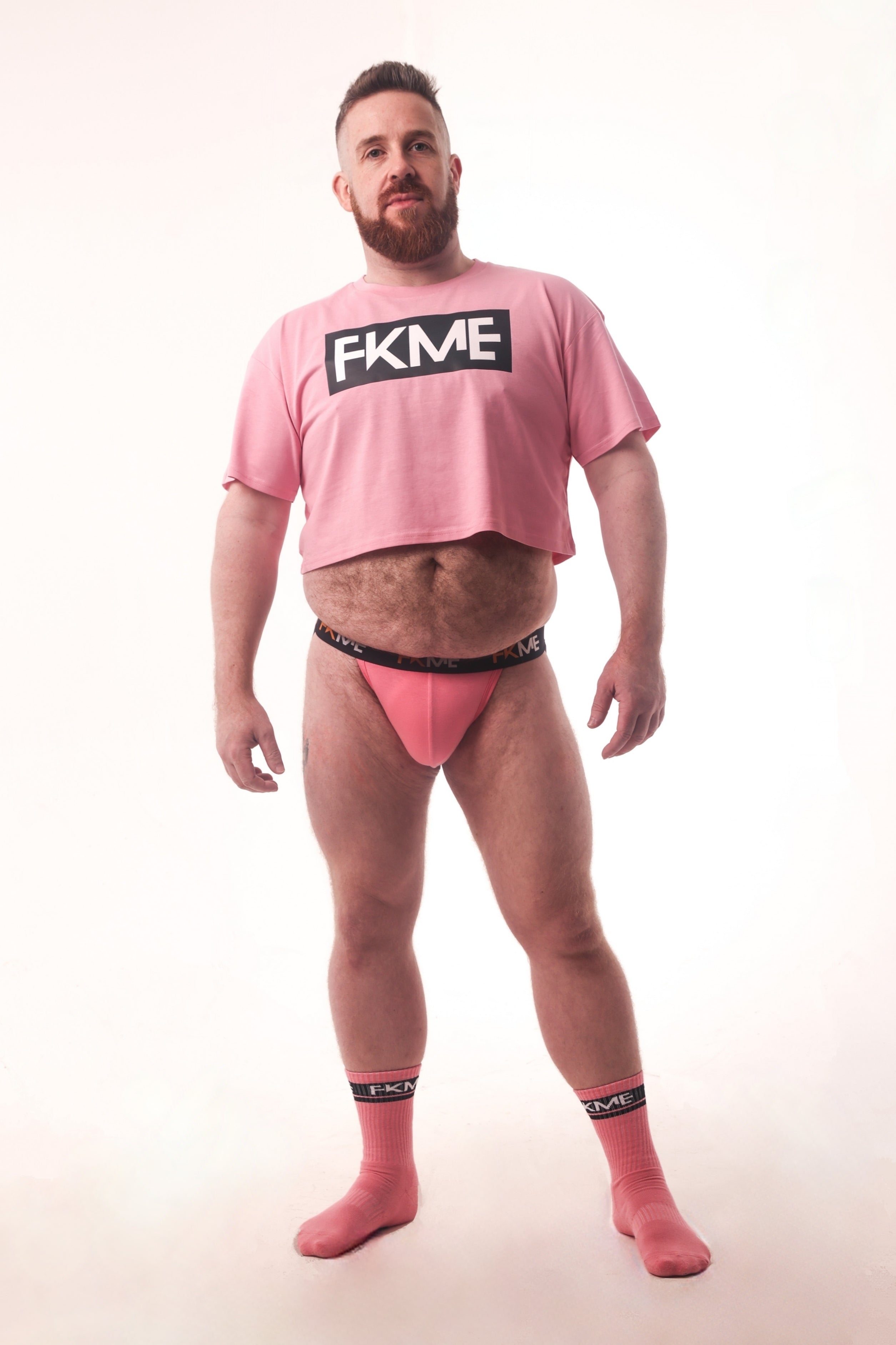 Crop Top Bubblegum Pink