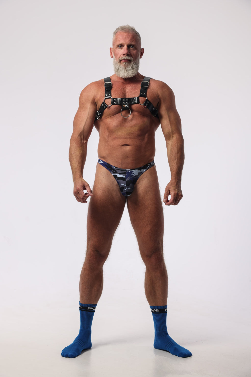 Camo Thong Blue