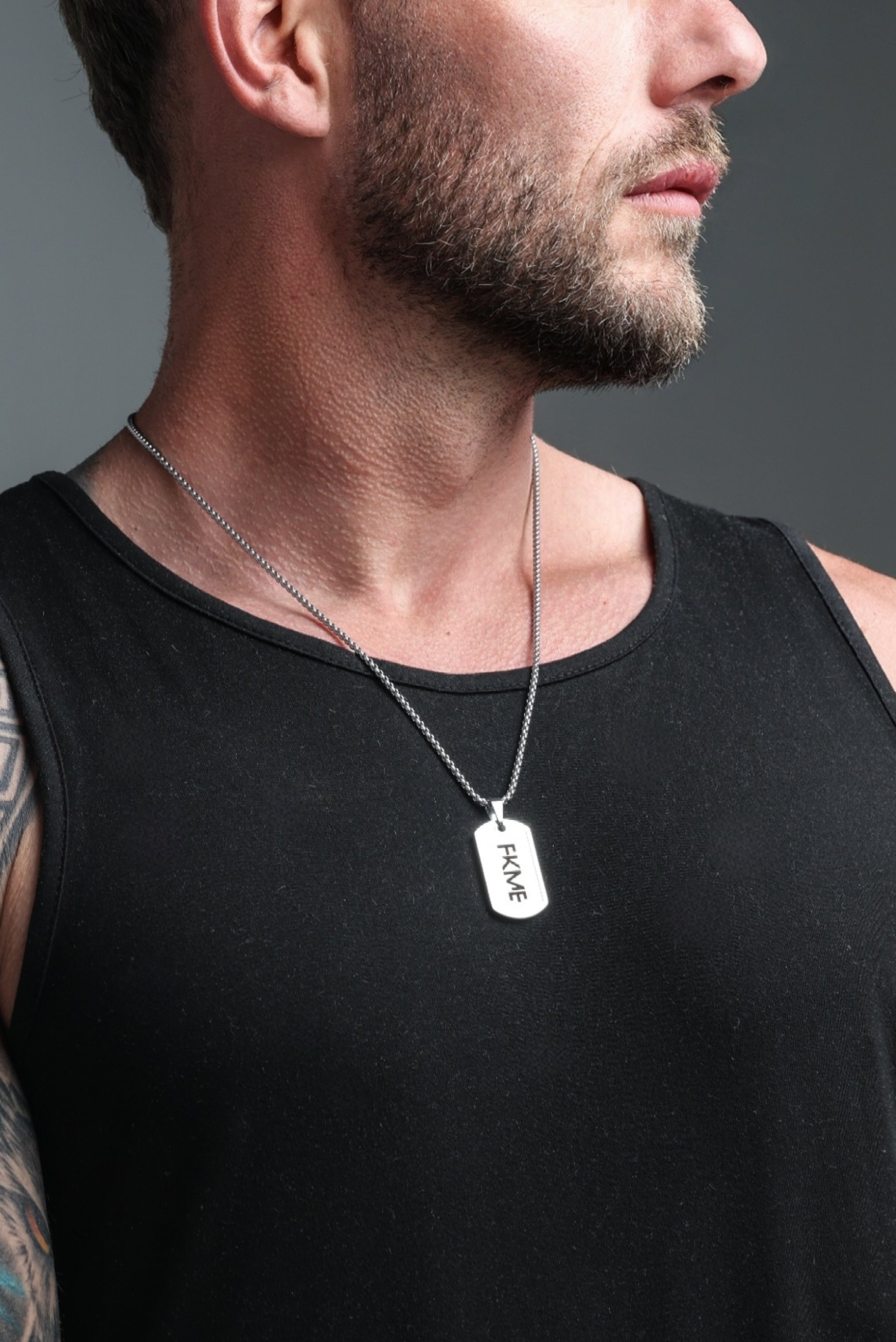 FKME Dogtag - Silver