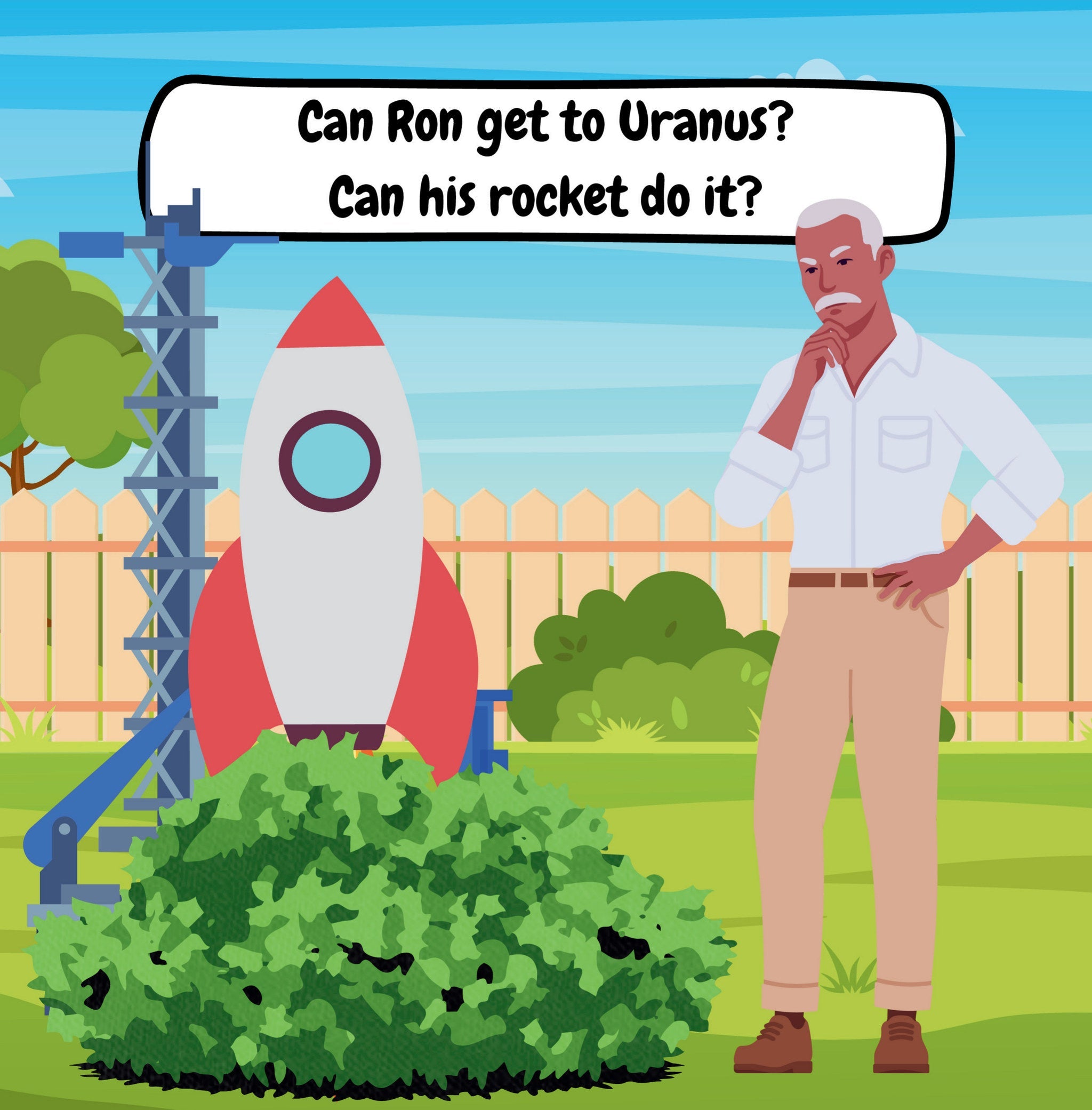 Ron's Rocket: Voyage To Uranus