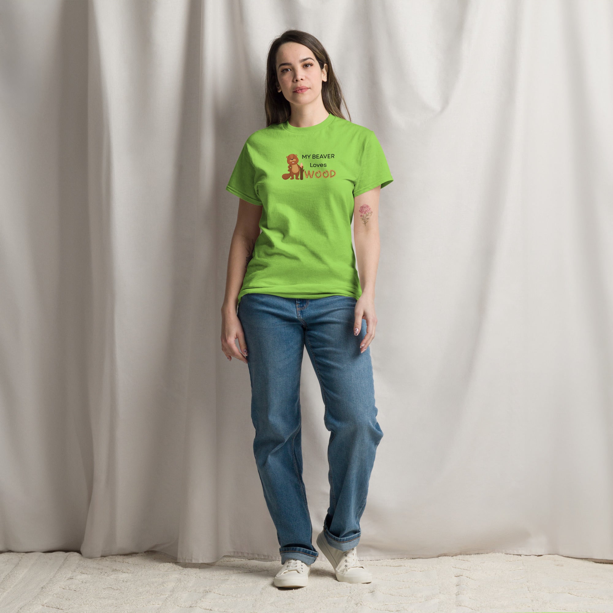My Beaver Loves Wood Tshirt